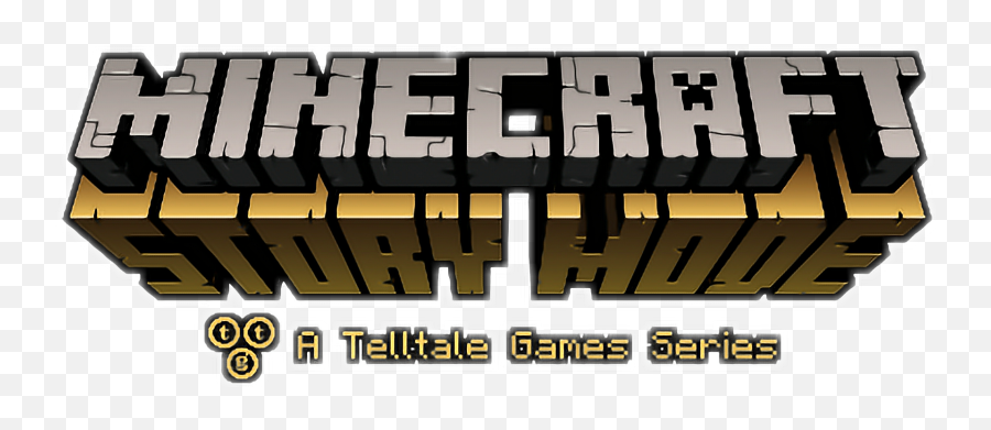 Minecraft Logo Mcsm Sticker - Horizontal Png,Minecraft Story Mode Logo