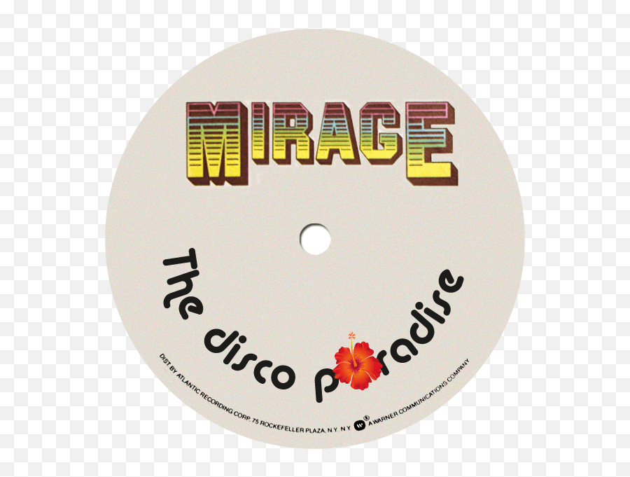 Mirage Record Label - The Disco Paradise Auxiliary Memory Png,Atlantic Records Logo