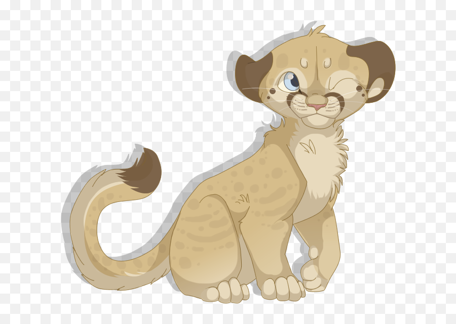 Download Mountain Lion Cub By Mbpanther - Lion Cubs Cute Drawings Png,Mountain Lion Png