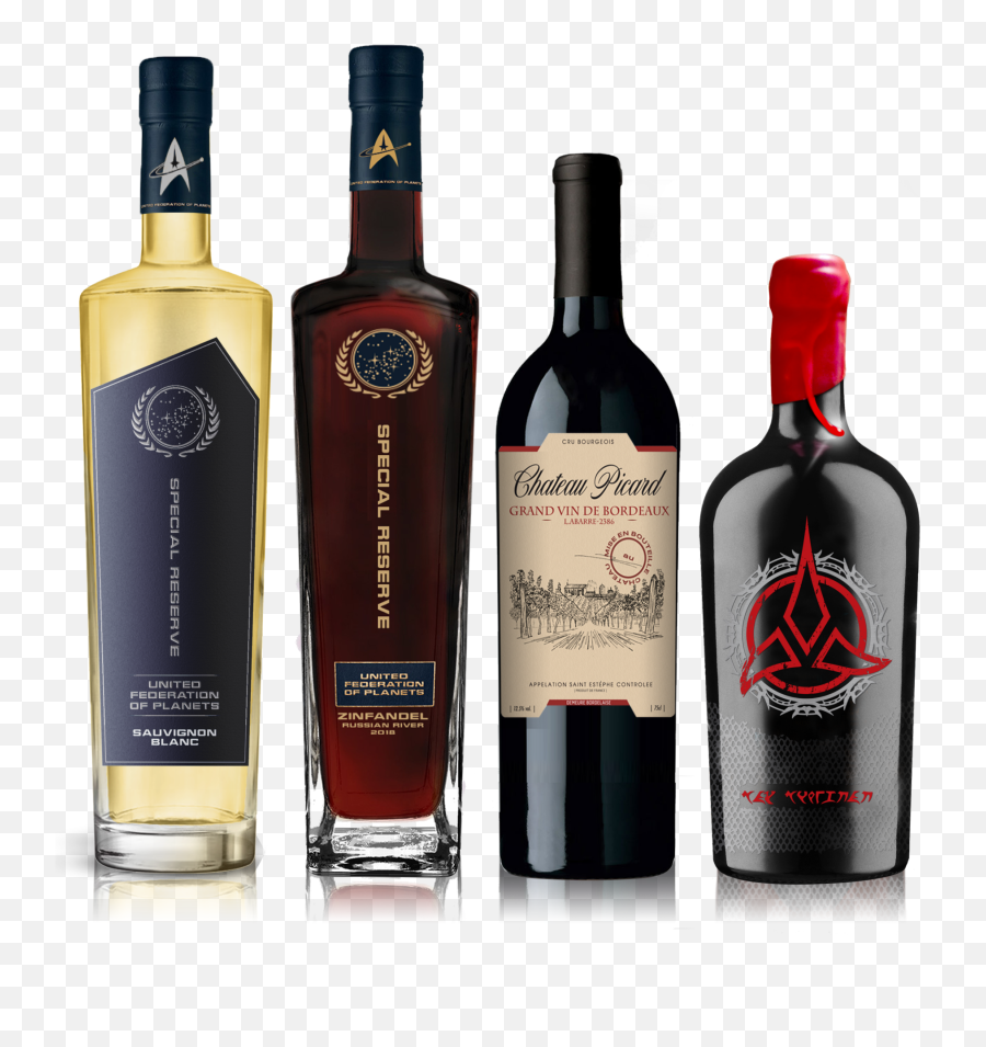 Two New Star Trek Wines Announced Including Klingon Bloodwine - Star Trek Wines Png,United Federation Of Planets Logo