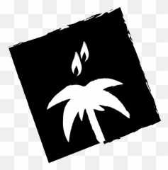 About U2014 Burning Palm Tree Png Logo