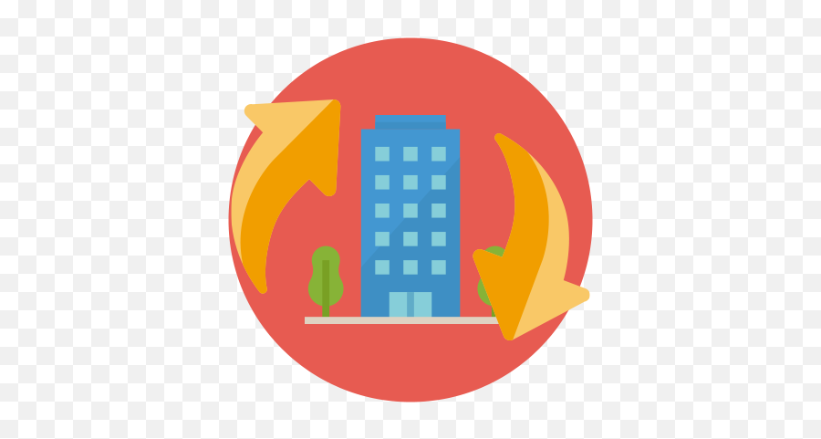 Active Real Estate Vs Passive Investing A - Vertical Png,Real Estate Circle Icon