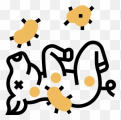 Animal Bacteria Pig Virus Icon - Free Download Dot Png,Free Pig Icon