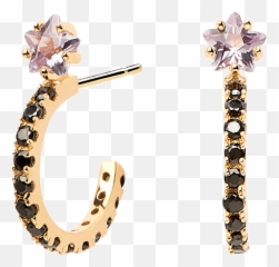 Nebula Gold Earrings - Nebula Gold Earrings Png,Nebula Png