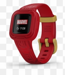 Garmin Vivofit Jr - 3 Iron Man png