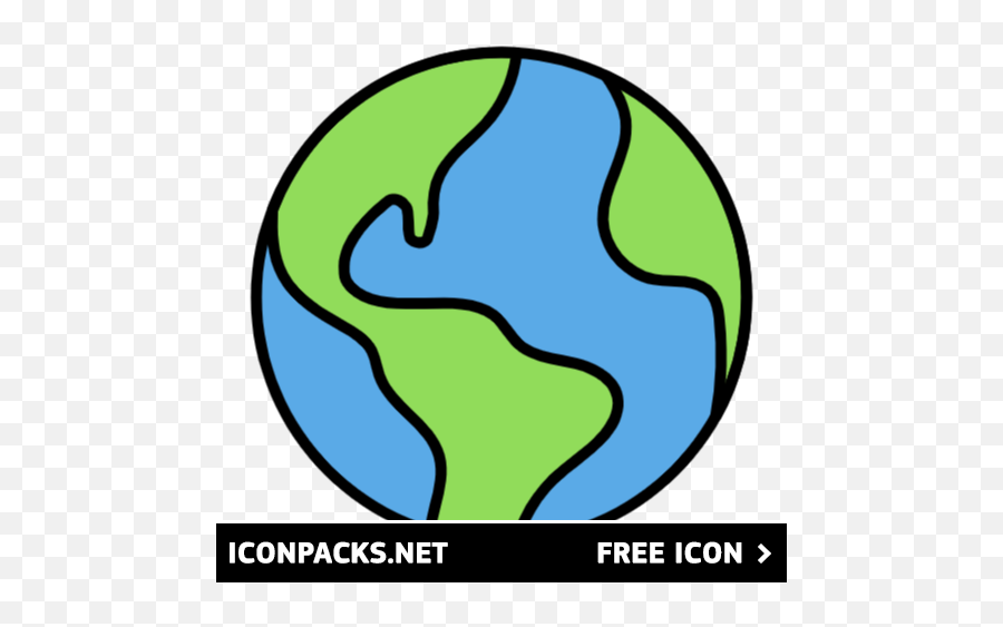Free Earth Globe Icon Symbol Png Svg Download - Icon Thum Up Yellow,Blue Globe Icon