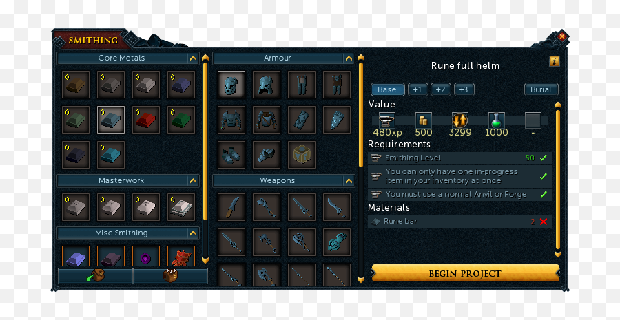 Smithing - The Runescape Wiki Runescape Smelting Png,Game Inventory Icon