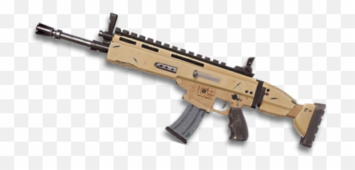 Download Fortnite Battle Royale Png - Fortnite Scar Transparent Background,Fortnite Player Png
