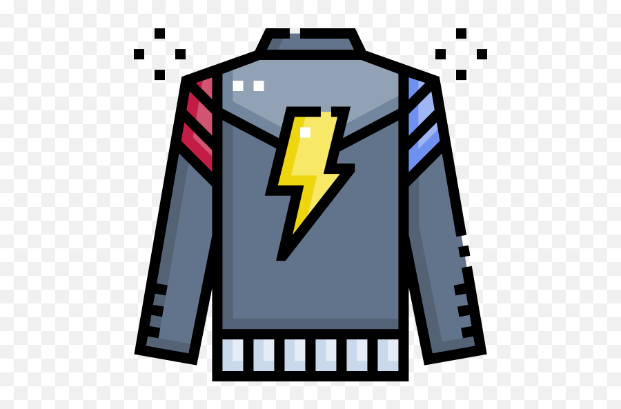 Leather Jacket - Free Fashion Icons Long Sleeve Png,Icon Moto Jacket