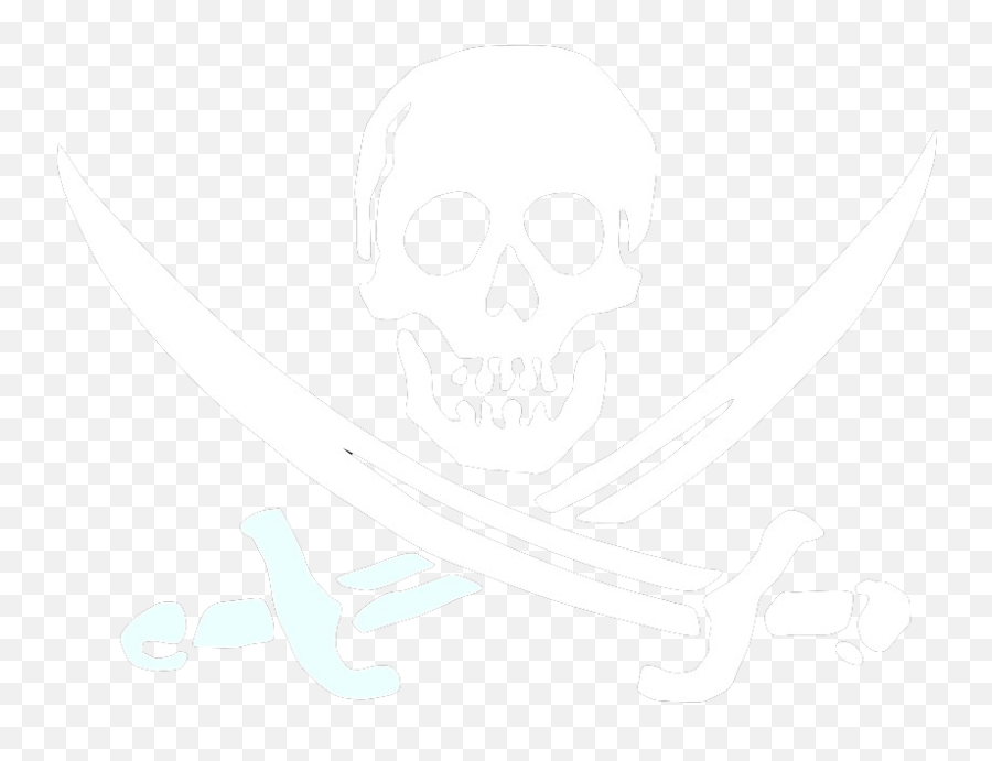 Jolly Roger Transparent Background Png Mart - Treasure Island Jolly Roger,Bone Transparent Background