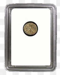 Ancient Roman Coin From Constantine - Circulated In Slab Solid png