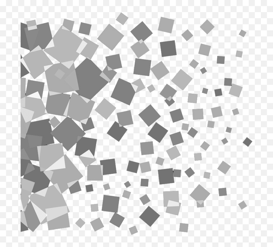 Square Design Png 3 Image - Monochrome,White Design Png