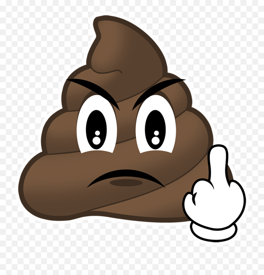 Happy Birthday Poop Emoji - Poop Emoji Png,Mad Emoji Png