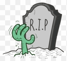 Cemetery Vector Halloween Theme - Transparent Background Cartoon Tombstone Halloween Png,Gravestone Transparent