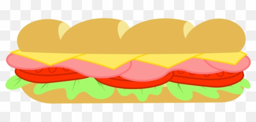 Svg Free Library Collection Of Subway - Transparent Background Sandwich Clipart png