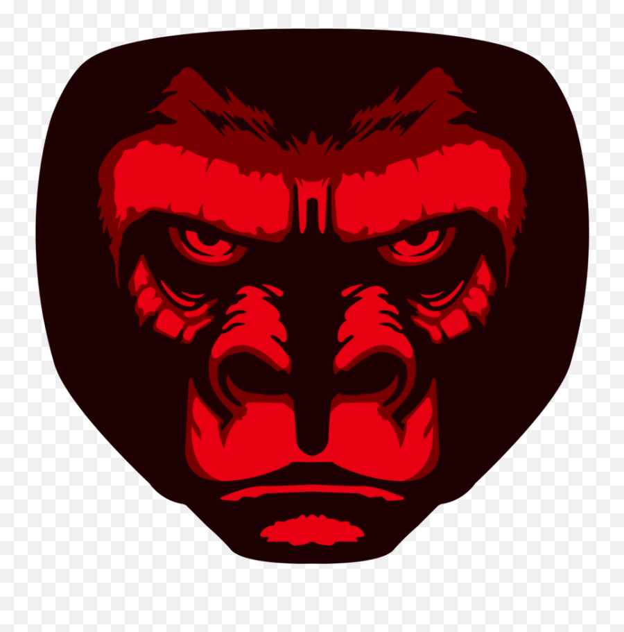 Vector Gorilla Mouth Picture - Super Sentai Zyuohger Zyuoh Png,Gorilla Logo