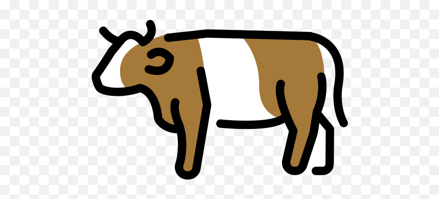 Cow - Emoji Meanings U2013 Typographyguru Vaca Emoji Png,Cow Emoji Png
