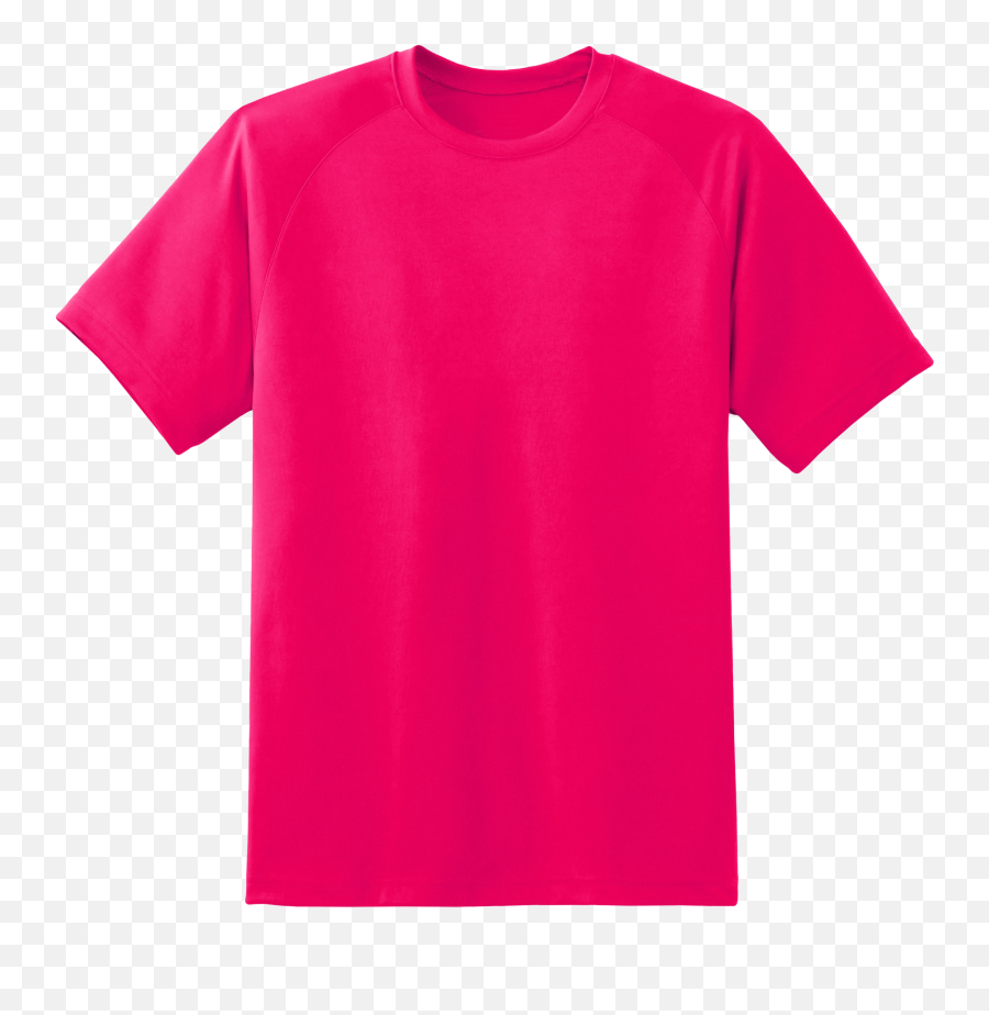 Png Transparent Tshirt - Fruit Of The Loom Pink Shirt,T Shirt Transparent