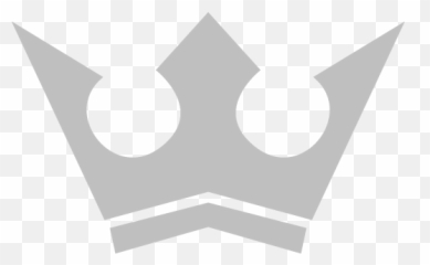 Silver Crown 5 Icon - Free silver icons Crown Image Green Black Background png