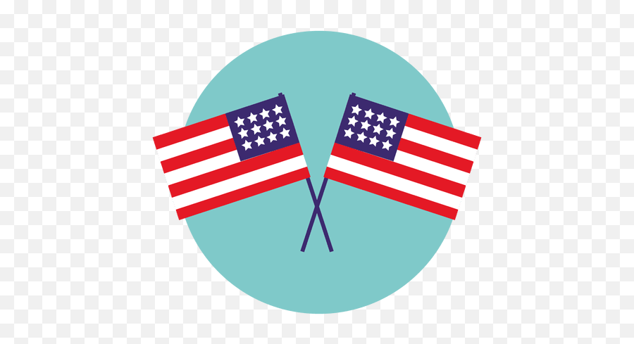 Usa Flags Round Icon - Transparent Png U0026 Svg Vector File Usa Png Icon,American Flag Waving Png