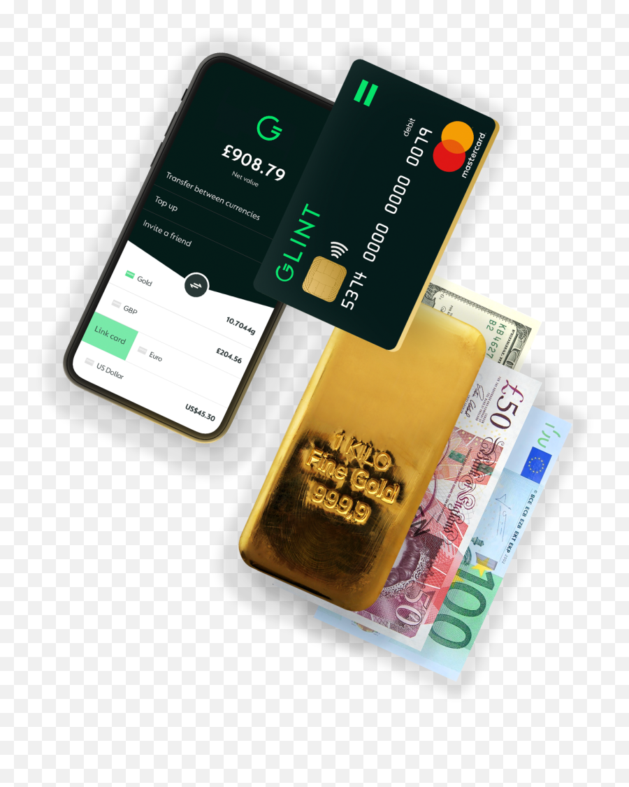 Week Five Why Use Cash When You Can Gold Monese And Glint - Smartphone Png,Glint Png