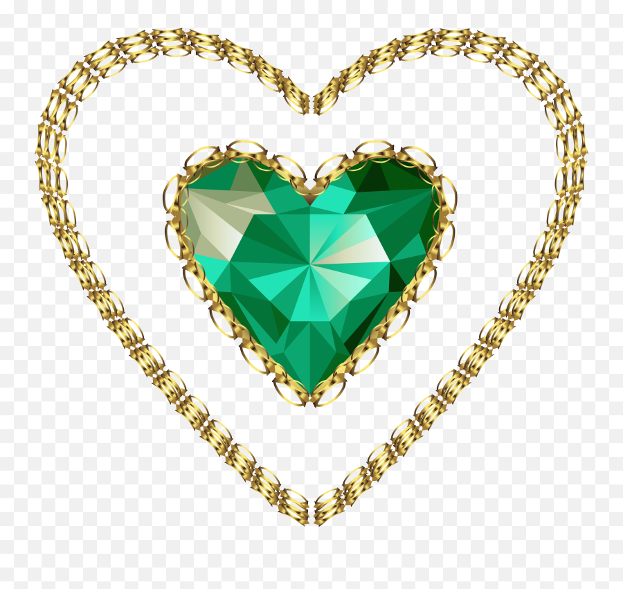Clipart Of Emeralds U2013 Uma36info Png Gold Hearts