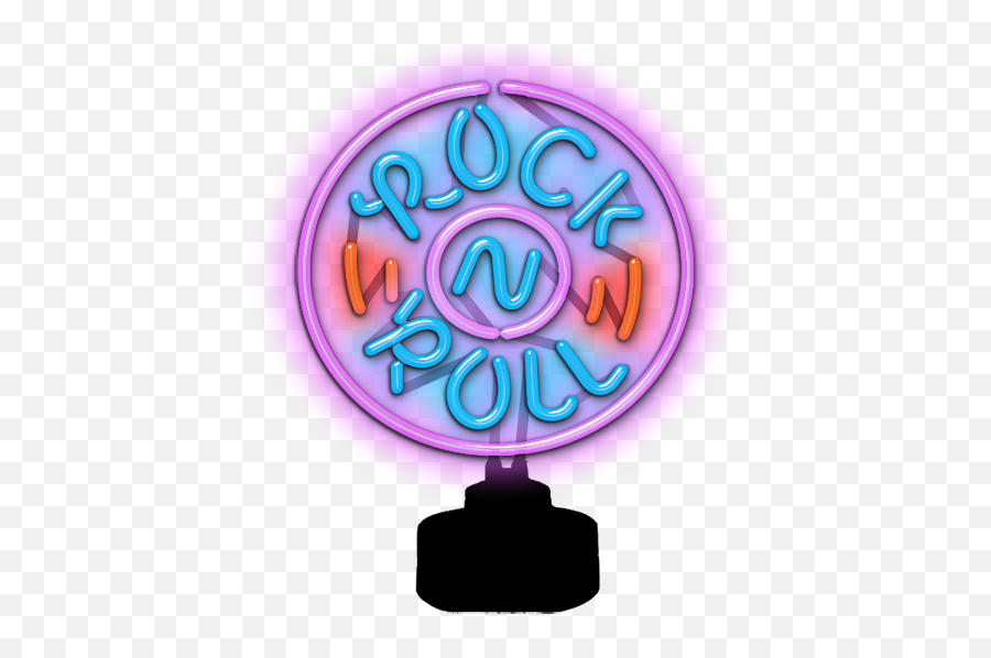 Rock N Roll Neon Sculpture - Rock And Roll Neon Png,Rock N Roll Png
