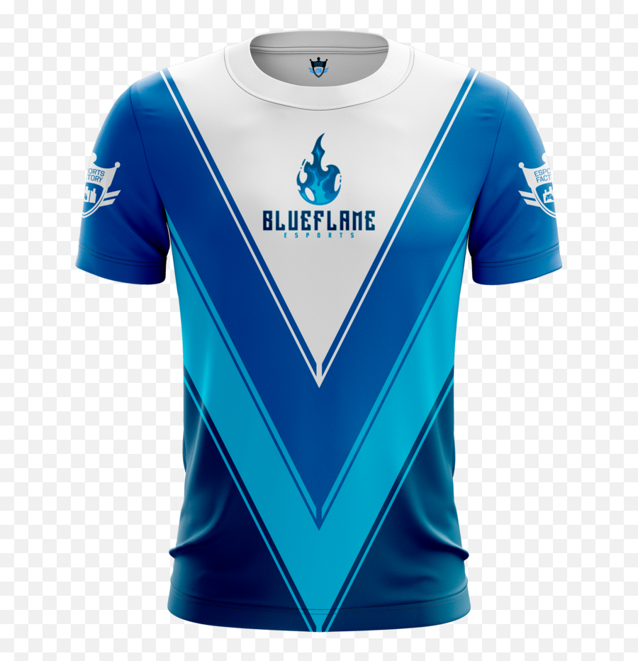 Download Profile - Blue Flame Esports Full Size Png Image Esport Jersey Flame,Blue Flame Transparent