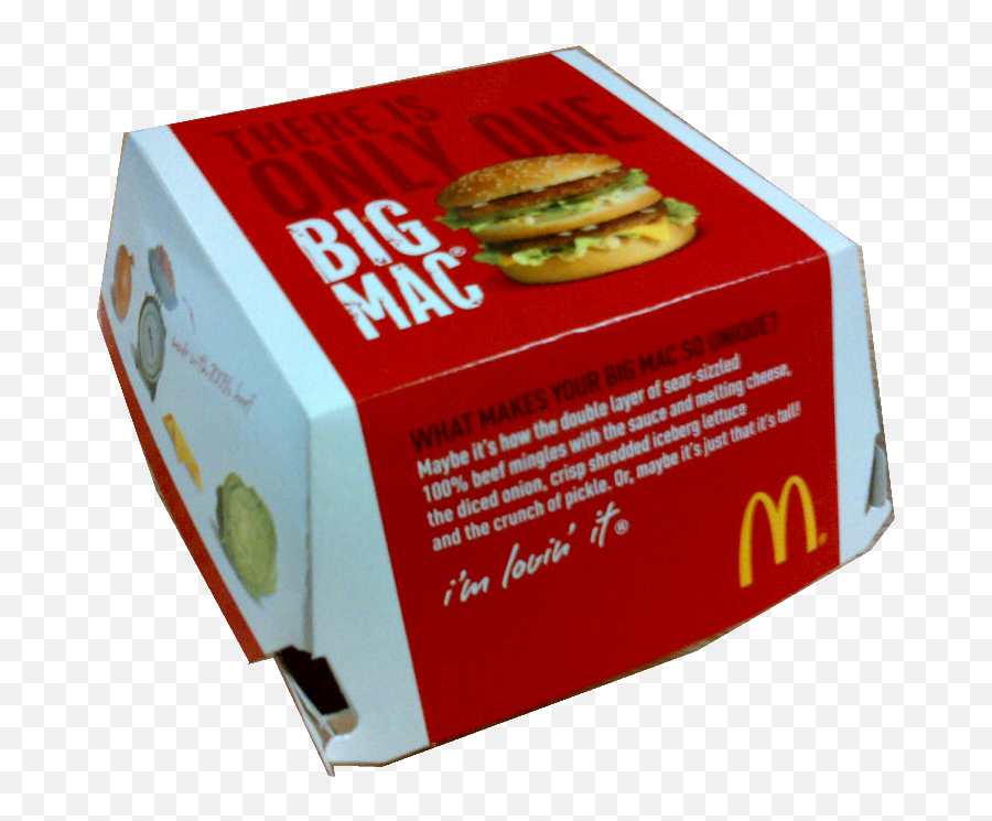 Download Big Mac Box Png Image With No - Big Mac Box Png,Big Mac Png
