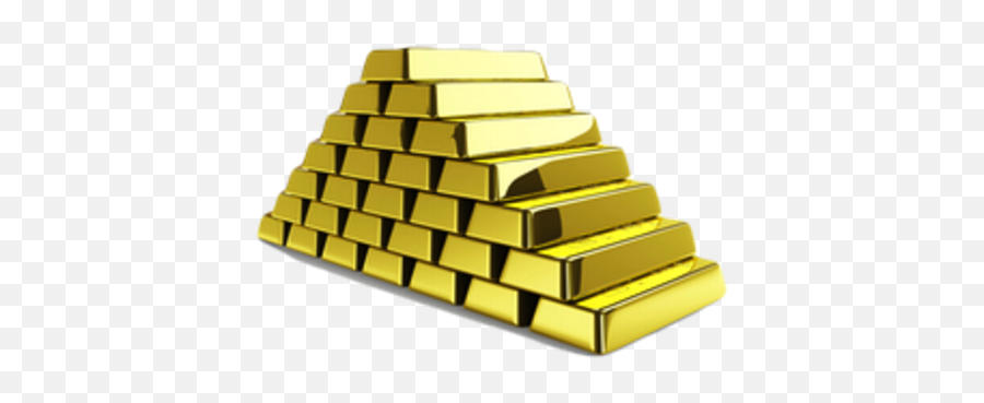 Pyramid Of Gold Bars Png Image - Gold,Gold Bars Png
