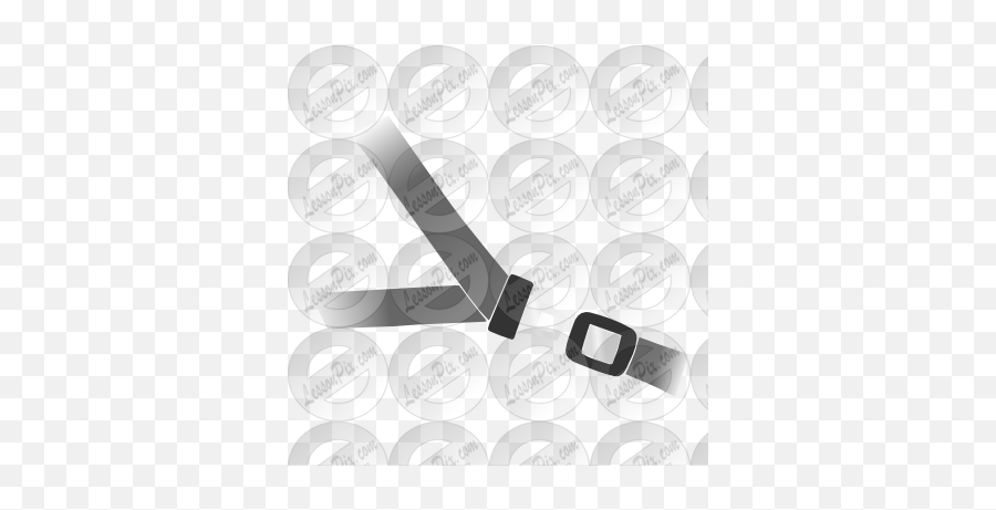 Seatbelt Stencil For Classroom Therapy Use - Great Strap Png,Seatbelt Png