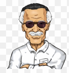 Stan Lee Png Image With No Background - Stan Lee Cartoon Png,Stan Lee Png