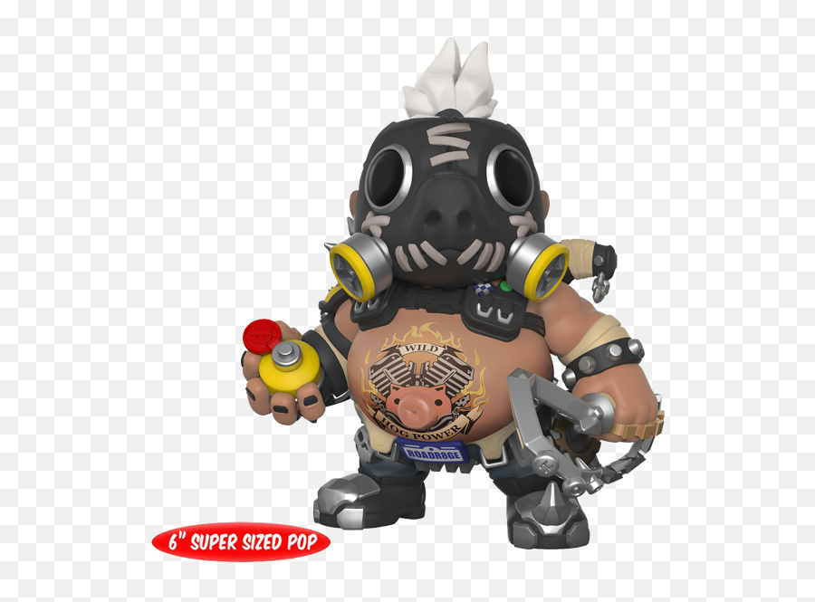 Funko Pop Overwatch Roadhog - Overwatch Roadhog Funko Pop Png,Roadhog Png