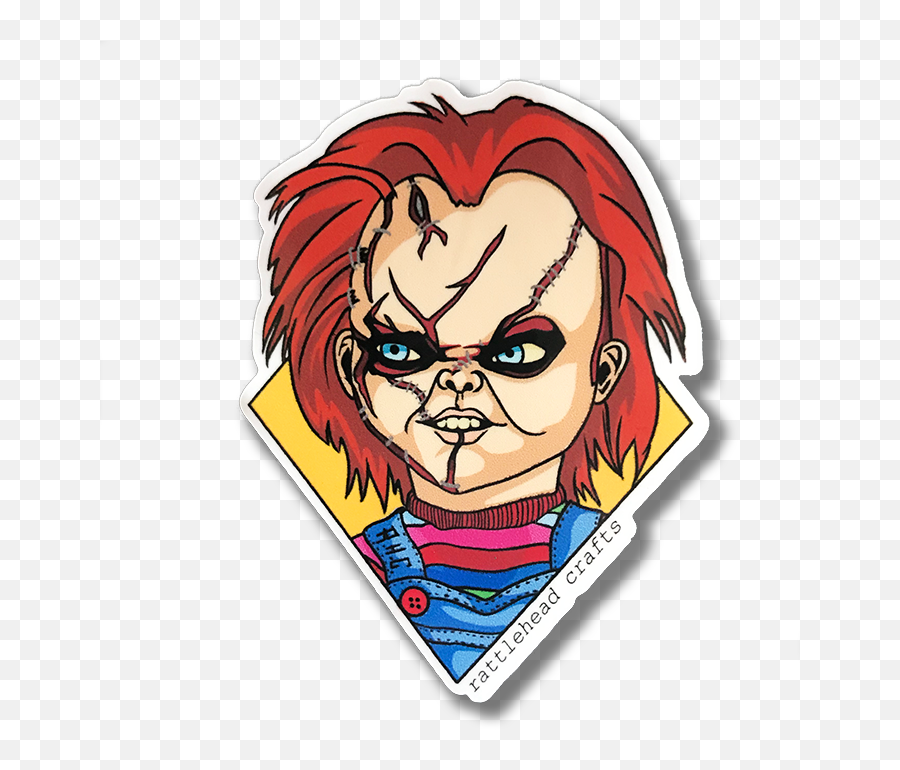 Hd Chucky Sticker - Chucky Png,Chucky Png