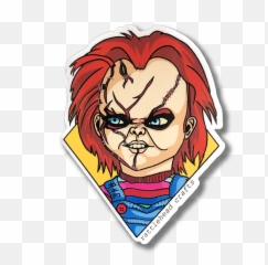 Hd Chucky Sticker - Chucky Png,Chucky Png