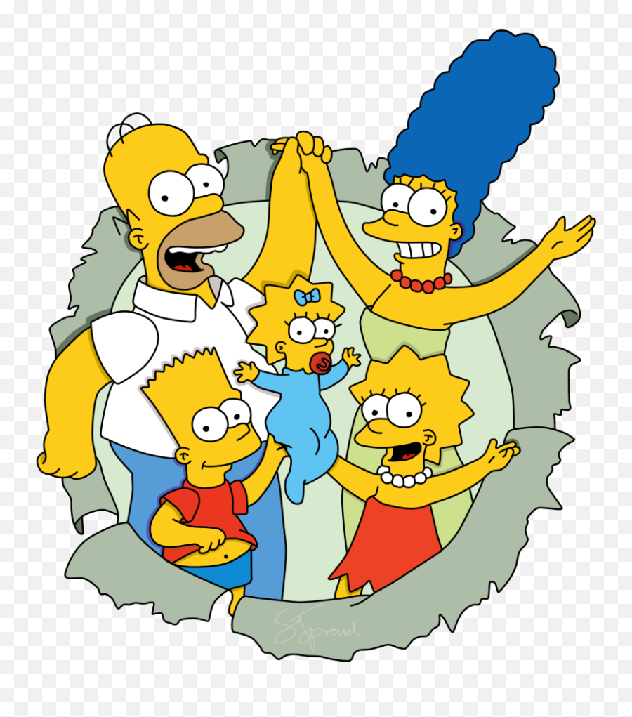 Simpsons Png Transparent Image - Simpson Png,The Simpsons Png