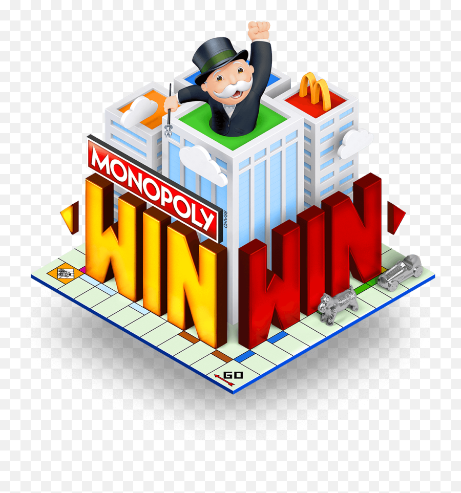 Mcdonalds Instant Win Monopoly Money - Monopoly Win Win Png,Monopoly Money Png