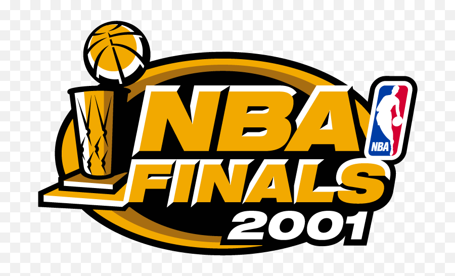 Nba Finals Logo For A Second - Nba Finals 2001 Png,Nba Finals Logo Png