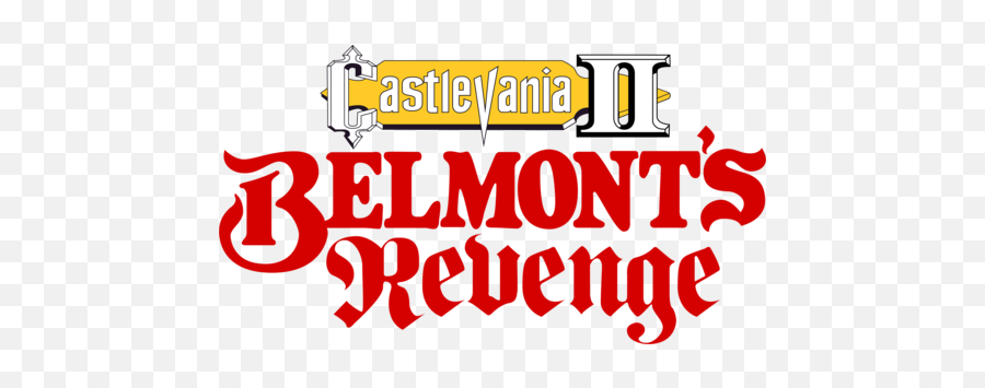 Logo For Castlevania Ii Belmontu0027s Revenge By - Castlevania Ii Revenge Logo Png,Castlevania Png