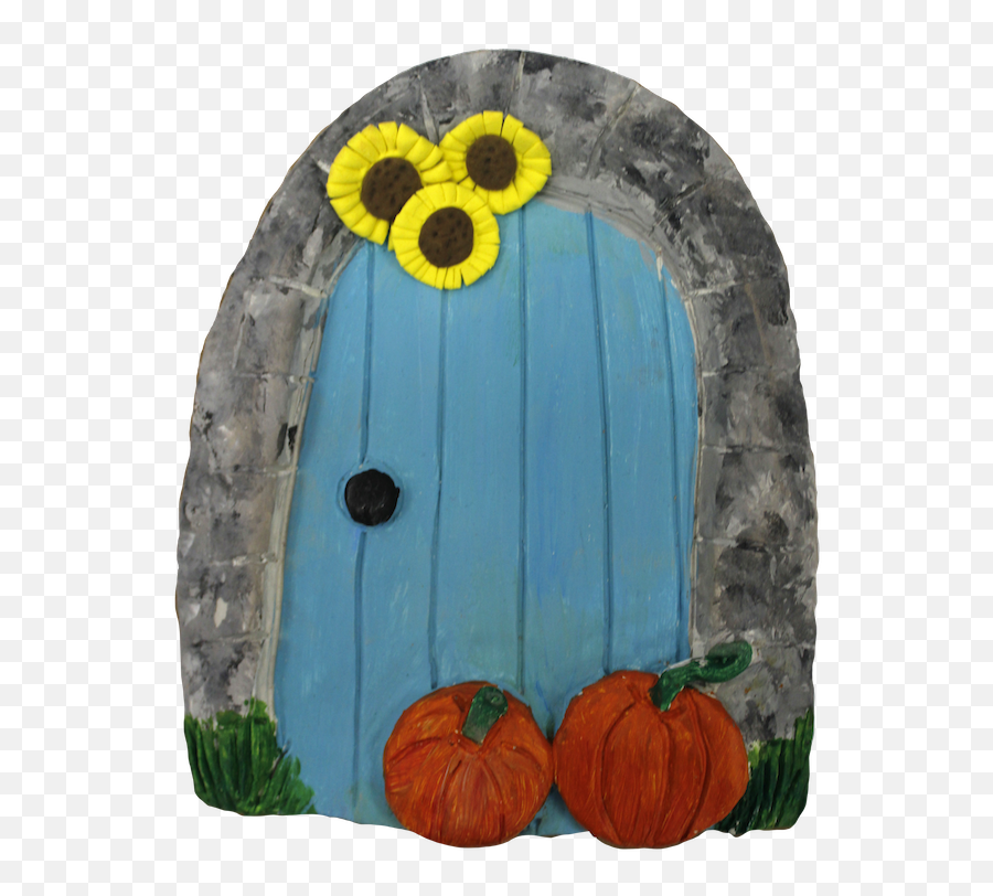 Download 1805 Pumpkin U0026 Sunflower Door - Pumpkin Full Size Squash Png,Sunflower Emoji Transparent