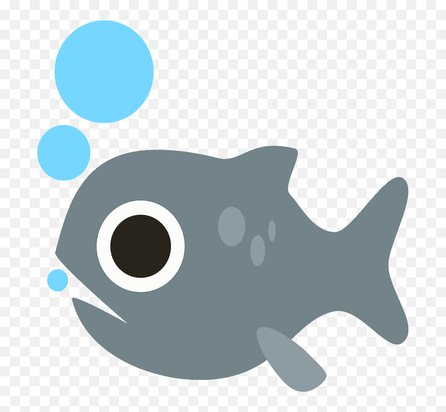 Fish Emoji Icon Hd Png Download - Emoji Fish Vector,Fish Emoji Png