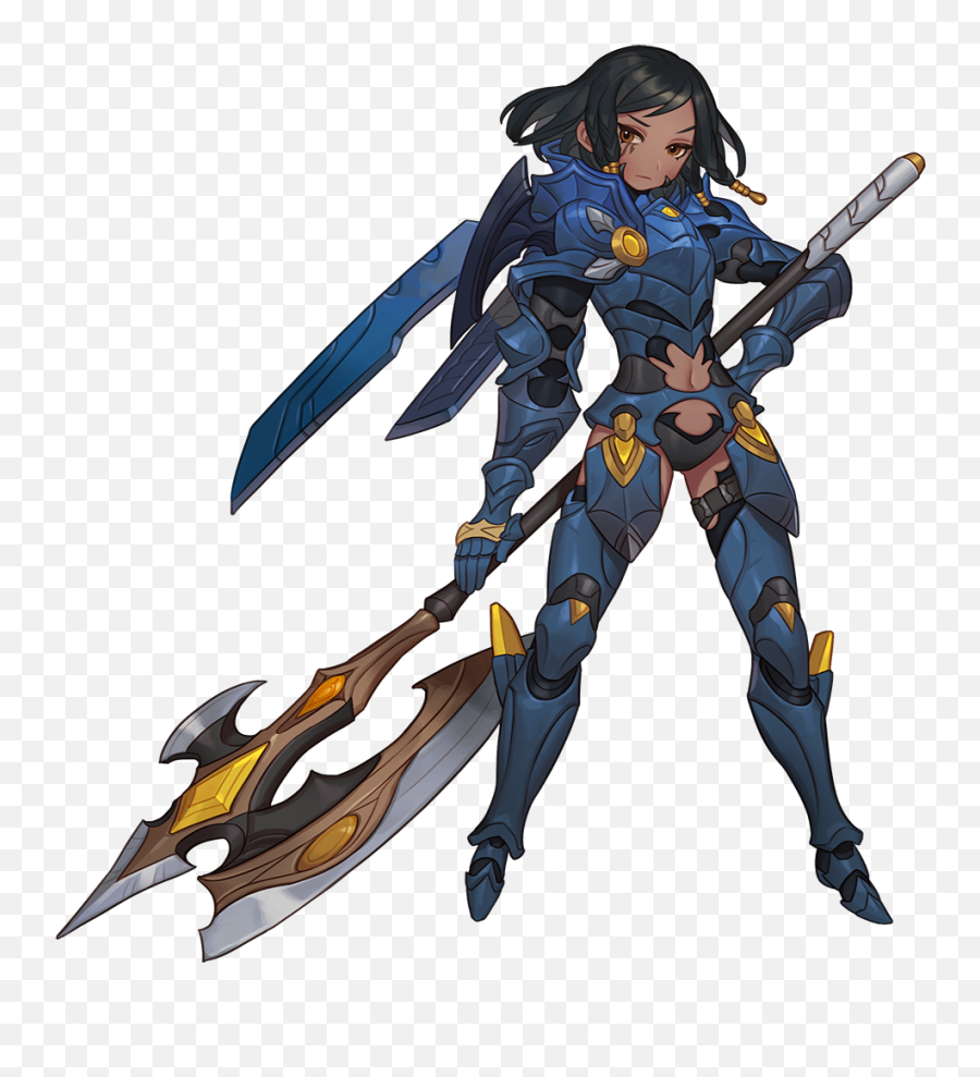 Danbooru - Fantasy Halberd Png,Pharah Transparent