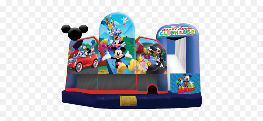 Mickey Mouse Clubhouse 5n1 Combo Partyzone Event Rentals - Miami Mickeymouse Bounce House Florida Png,Mickey Mouse Clubhouse Png