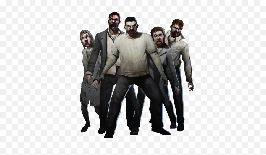 Left 4 Dead Zombies Normales - Left 4 Dead 1 Common Infected Png,Zombie ...