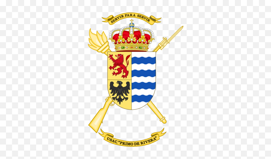 Barracks Services Unit Primo De Rivera Spanish Army - Coat Of Arms Rivera Png,Spanish Flag Png