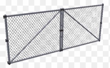 Chain Link Driveway Gate Welcome To Bloxburg Wikia Fandom - Fencing png