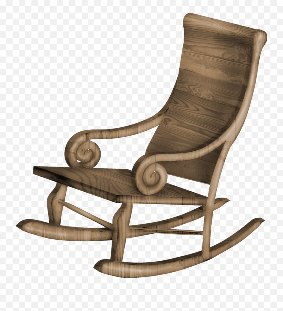 Free Cartoon Chair Png Download Clip Art - Rocking Chair Clipart Transparent Background,Wooden Chair Png