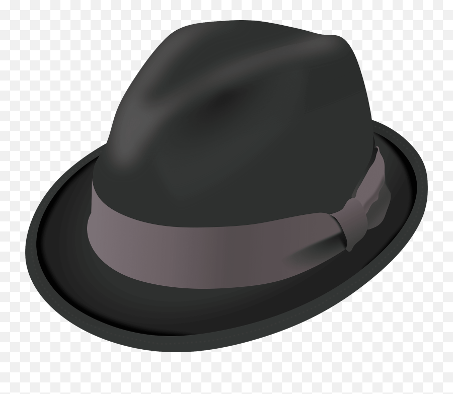 Hat Clipart Mobster - Fedora Hat Clip Art Png,Gangster Hat Png