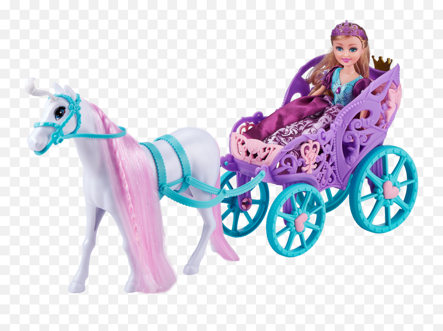 Sparkle Girlz Princess Doll With Styling Horse U0026 Carriage By Zuru - Walmartcom Sparkle Girlz Princess With Horse Png,Cinderella Carriage Png