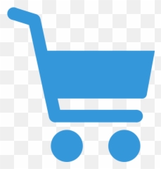Cart Icon Clip Art - vector clip online Blue Png
